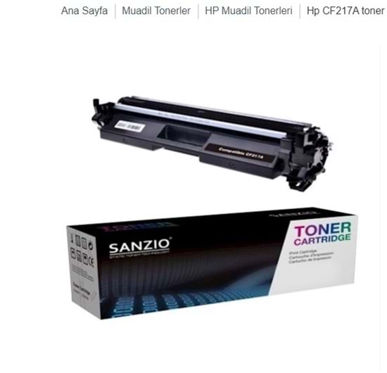 HP LaserJet Pro M102a Toner 1600 Sayfa Muadil Toner