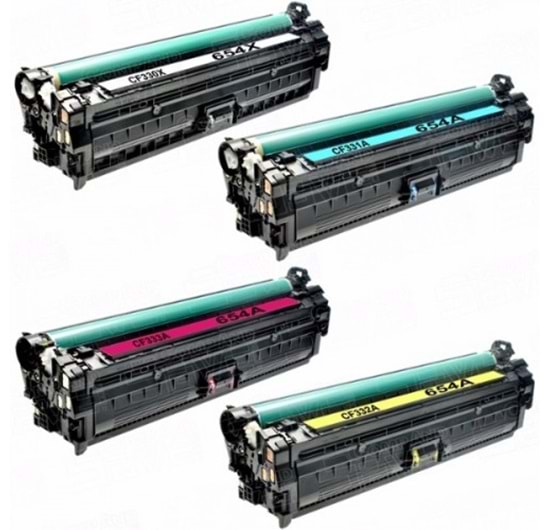 HP 654A - CF333A Toner Kırmızı LaserJet MuadilToner Kartuşu