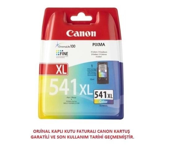 Canon CL-541XL Mürekkep Kartuşu - ORJİNAL GARANTİLİ ÜRÜN
