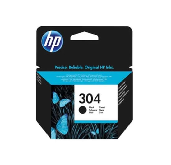 HP DeskJet 2622 HP 304 Siyah Kartus