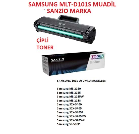 Samsung MLT-D101S Toner 1500 Sayfa Muadil