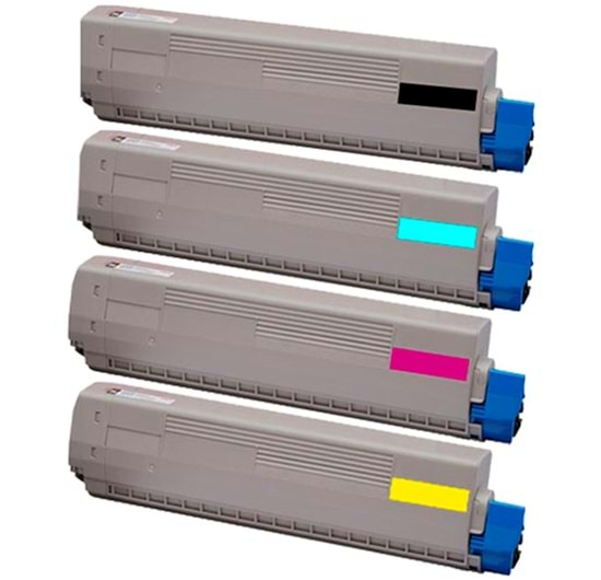 Oki C822Y Sarı 7300 Sayfa Muadil Toner