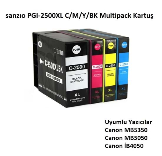 CANON PGI-2500XL C/M/Y/BK Multipack Kartus